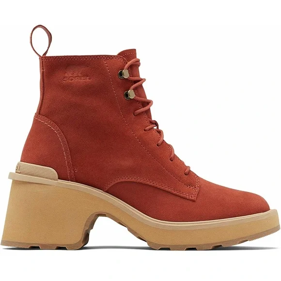 Sorel Women's Hi-Line Heel Lace Boots Size 9.5 - Picture 4 of 6